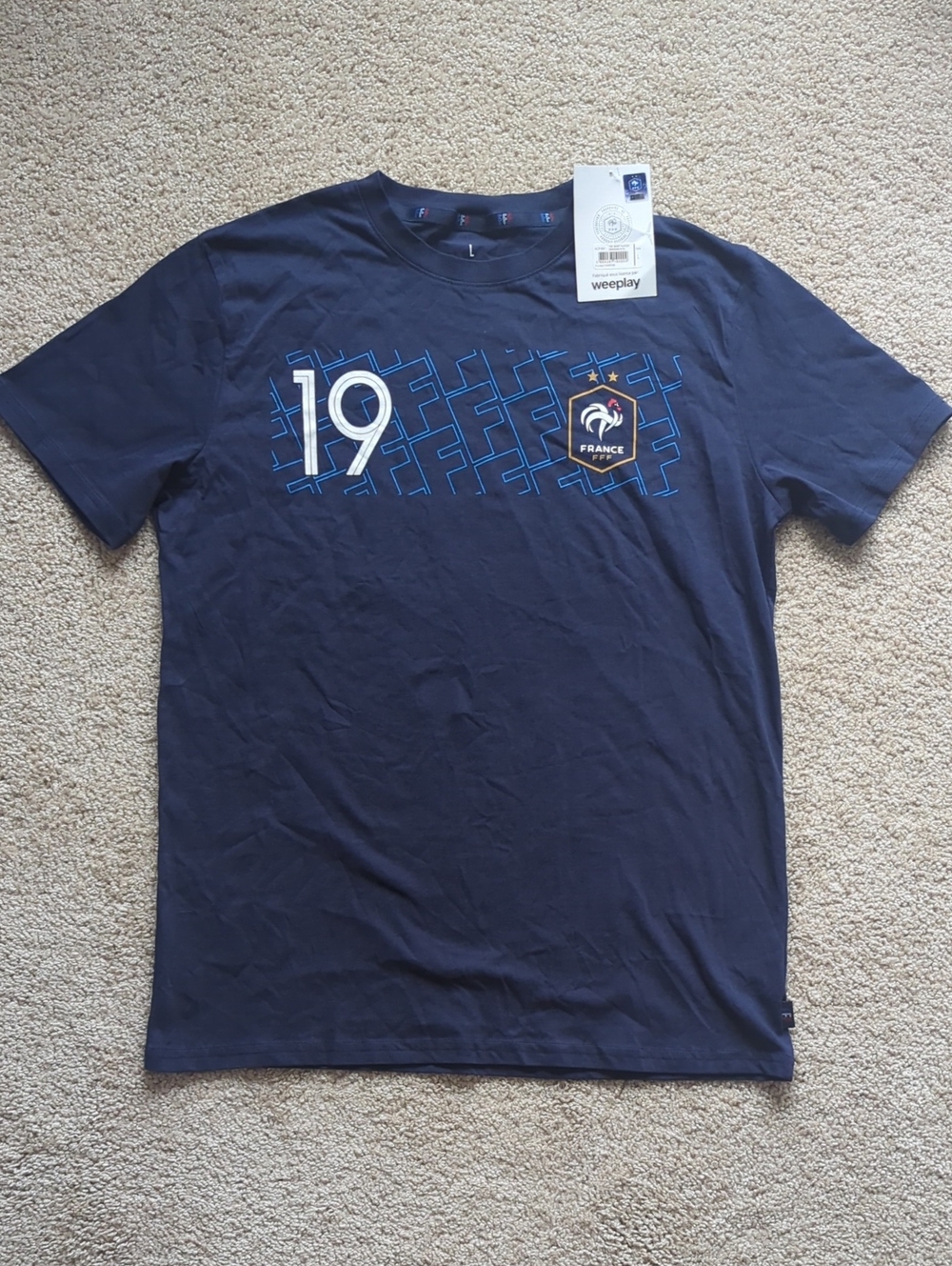 Karim Benzema France National Team #19 Official Jersey T-Shirt